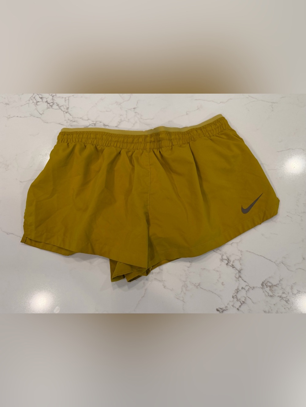 Nike Women’s Yellow Athletic Running Shorts